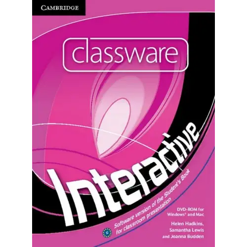 Interactive 4 classware dvd-rom - interactive 4 classware dvd-rom - boek