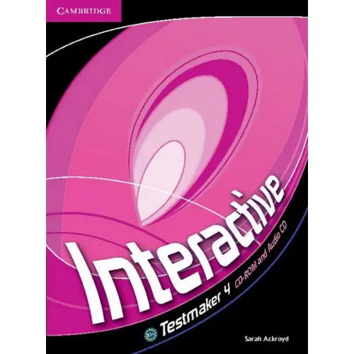 Interactive 4 testmaker cd-rom + audio-cd - interactive 4 testmaker cd-rom + audio-cd - boek