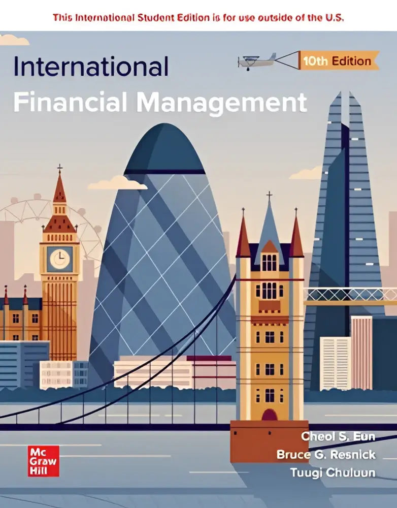 De 10e editie van het internationale financial management leerboek door cheol s in internationale financial management ise versie