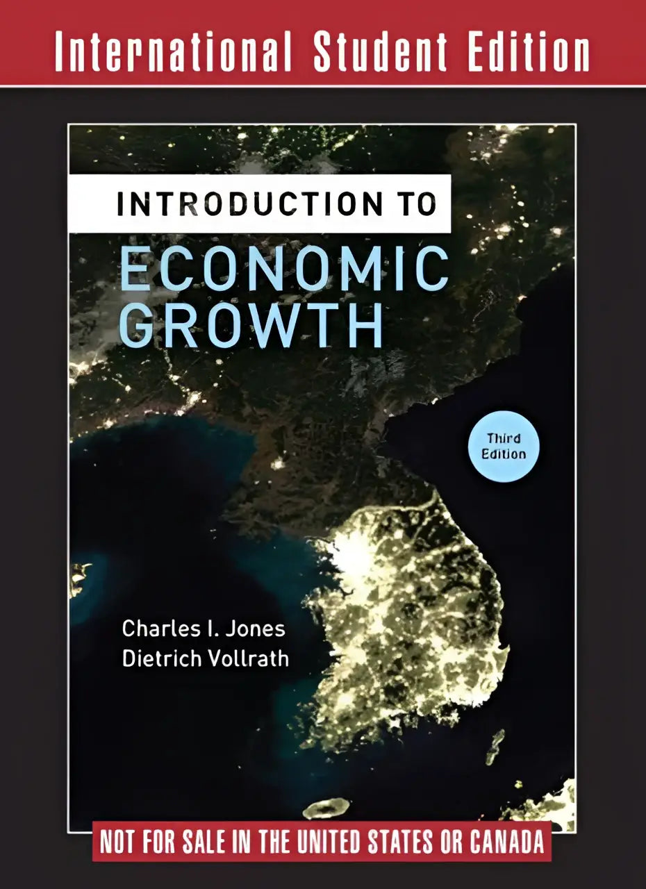 Internationale studenteneditie van het leerboek introduction to economic growth door charles i voor introductie tot economische groei studies