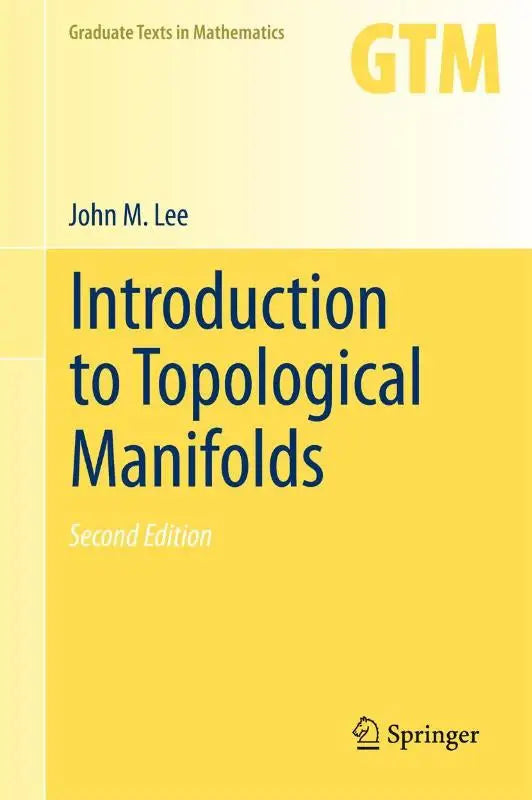 Gele hardcover boek introduction to topological manifolds door john m voor studie van topological manifolds