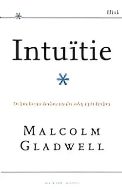 Het boek intuïtie van atlas contact toont de titel in een zwarte serif lettertype met decoratieve symbolen voor filosofie algemeen