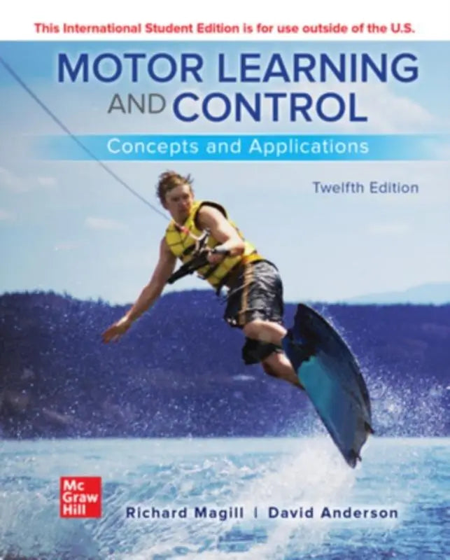 Cover of the twelfth edition textbook ise motor learning and control concepts and applications by magill and anderson