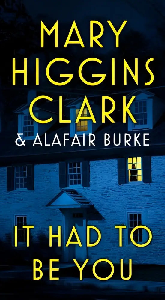 The book cover of it had to be you features a dark blue stone house with glowing windows under a night sky in this under suspicion novel