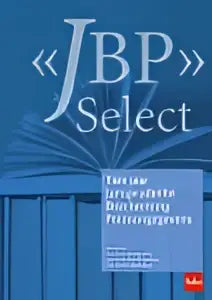 Blauw digitaal scherm van jbp select product met lijst categorieën over wetgeving inzake gegevensbescherming van lefebvre sdu