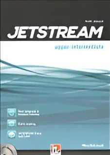 Jetstream Upper-Intermediate Workbook + e-zone met strakke blauwwitte cover