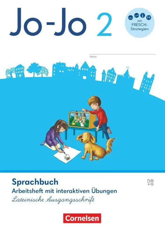 Jo-jo sprachbuch allgemeine ausgabe arbeitsheft met interactieve oefeningen en latijnse uitgangsschrift van cornelsen