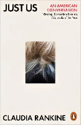 Het boek just us an american conversation heeft een bruingrijze abstracte omslag en wordt besproken in financial times en new statesman