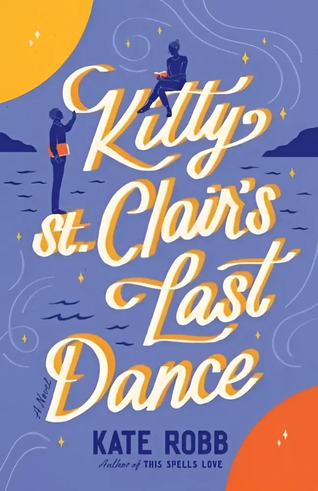 De boekcover toont kitty st clair’s last dance een roman met de titel kitty’s st gericht op clair’s last dance