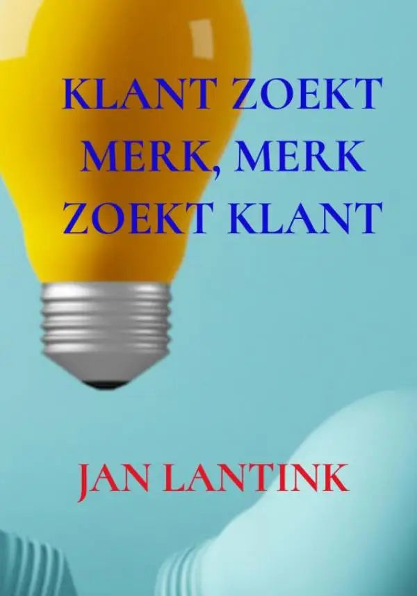 Een heldergele gloeilamp met metalen schroefbasis voor klant zoekt merk, merk zoekt klant en klant zoekt toepassingen