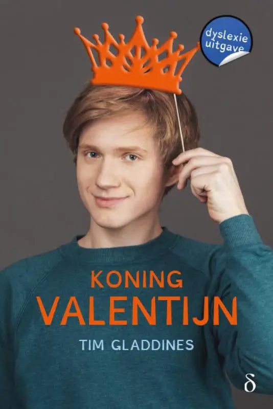 Oranje plastic kroon als koning valentijn decoratie voor feestelijk gebruik