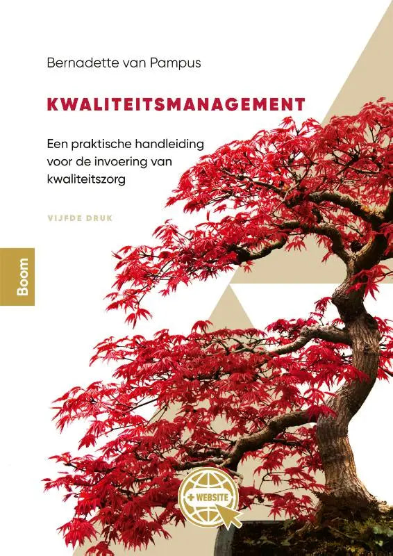 Een levendige rode esdoorn bonsai met gedraaide takken en glanzende bladeren bij praktische handleiding kwaliteitsmanagement