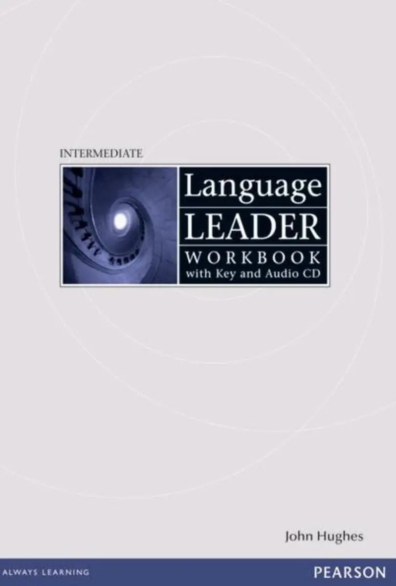 Intermediate language leader workbook with key and audio cd by john hughes published by pearson for english learners