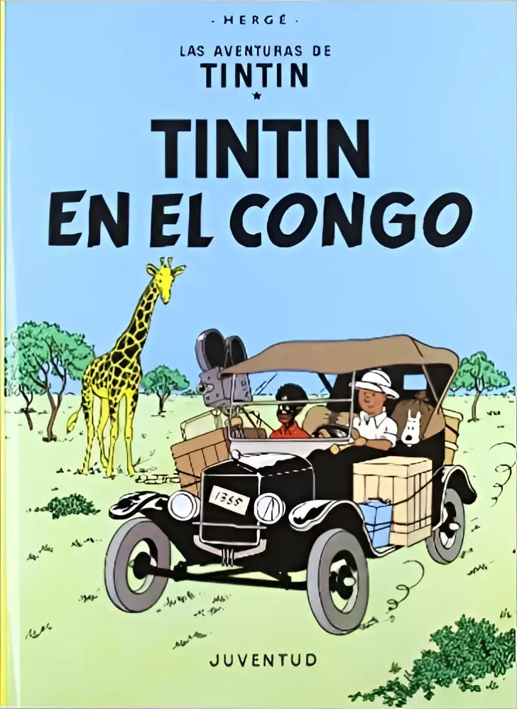 Las aventuras de tintin - tintin en el congo - las aventuras de tintin - tintin en el congo - boek