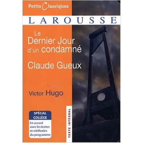 Le dernier jour d’un condamné - le dernier jour d’un condamné - boek