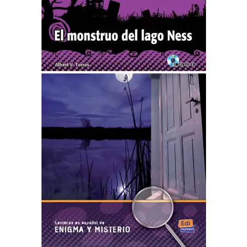 Lecturas de enigma y misterio - el monstruo del lago ness (nivel a2-b1) libro + cd audio - lecturas de enigma y