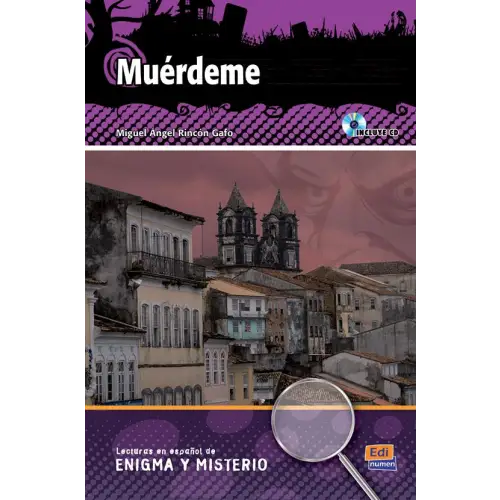 Lecturas de enigma y misterio - muérdeme (nivel a2-b1) libro + cd audio - lecturas de enigma y misterio - muérdeme