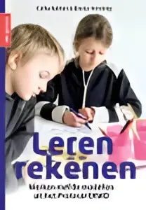 Het leren rekenen boek van bronja versteeg en cathe notten heeft een opvallend roze en zwarte omslag met witte titel