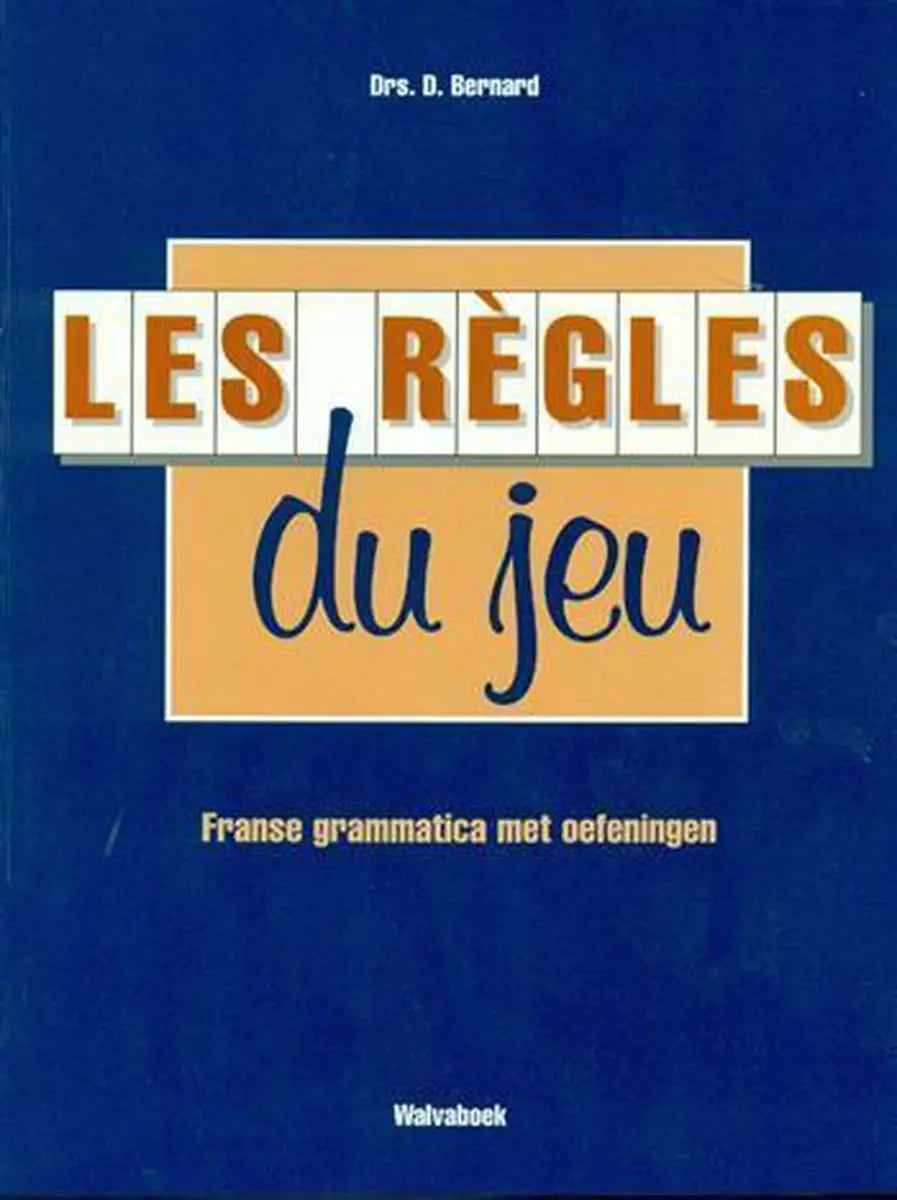 Les regles du jeu - les regles du jeu - boek