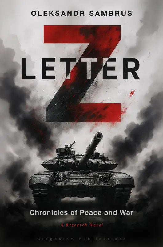 Letter z productafbeelding met zwarte en rode gestileerde letter z op smoky grijze achtergrond voor peace and war thema