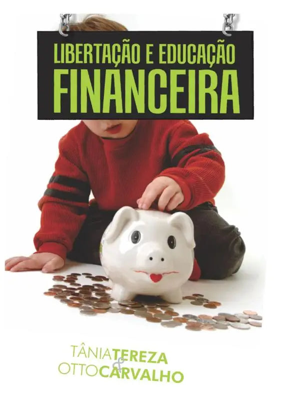 Witte keramische spaarpot met zwarte ogen en rode mond voor libertação e educação en educação financeira