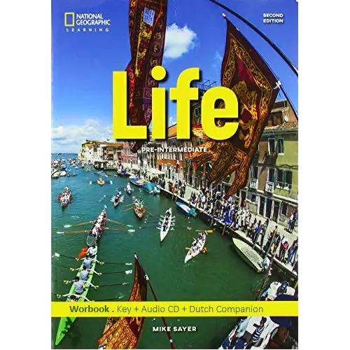 Life 2nd edition - pre-intermediate workbook + key + audio cd + dutch companion - life 2nd edition - pre-intermediate