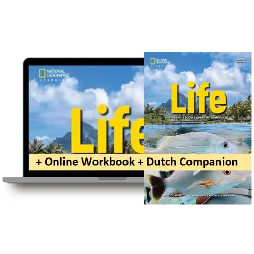 Life 2nd edition - upper-intermediate student’s book + dutch companion + online workbook - life 2nd edition
