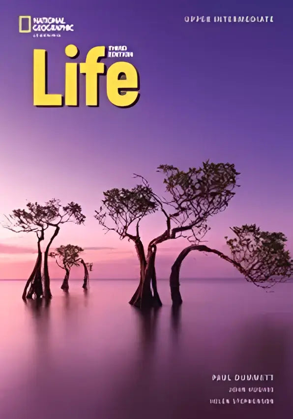 De cover van national geographic life magazine derde editie voor upper-intermediate niveau in Life 3rd edition boek