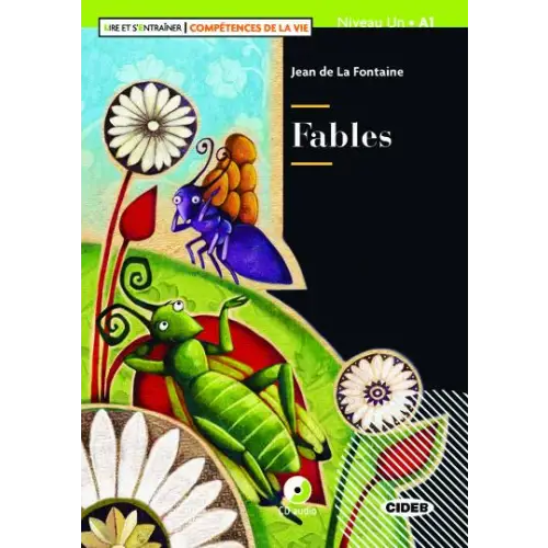 Lire et s’entraîner a1 - compétences de la vie: fables de la fontaine livre + cd audio - lire et s’entraîner a1