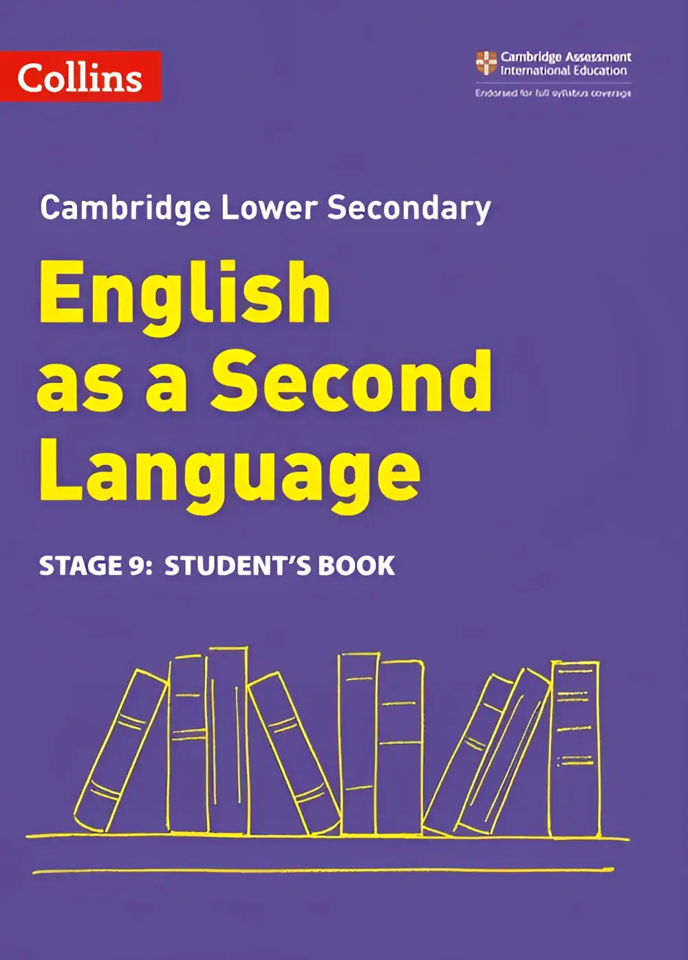 Paarse collins student’s book voor cambridge lower secondary second language stage 9 voor engels als tweede taal
