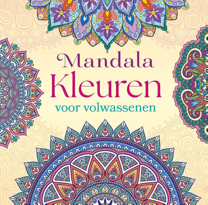 Mandala kleuren voor volwassenen kleurboek met kleurrijke ontwerpen van deltas chantecler voor ontspanning