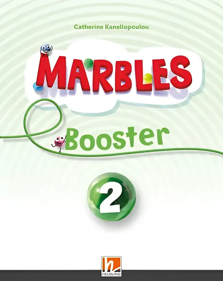 Omslag Marbles Booster 2 werkboek door Catherine Kanellopoulou