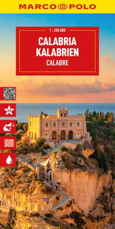 MARCO POLO Reisekarte Italien 13 Kalabrien 1:200.000