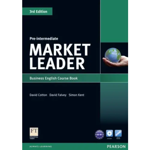 Market leader 3rd edition - pre-intermediate coursebook + dvd-rom pack - market leader 3rd edition - pre-intermediate