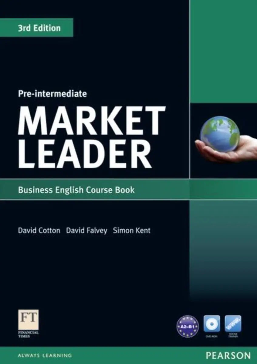 Market leader 3rd edition - pre-intermediate coursebook + dvd-rom pack - market leader 3rd edition - pre-intermediate