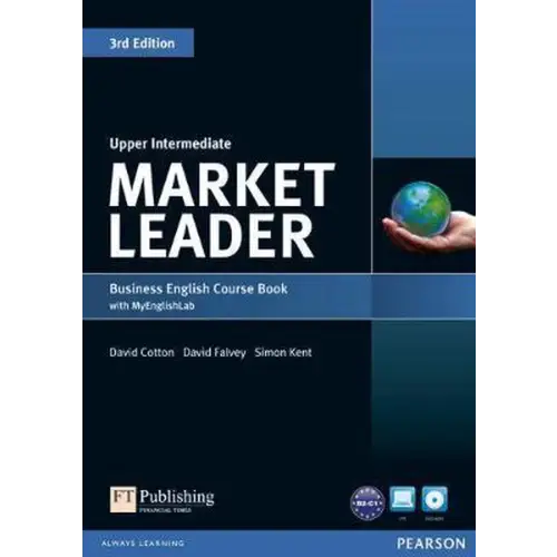 Market leader 3rd edition - upper-intermediate coursebook + dvd-rom + myenglishlab access - market leader 3rd edition