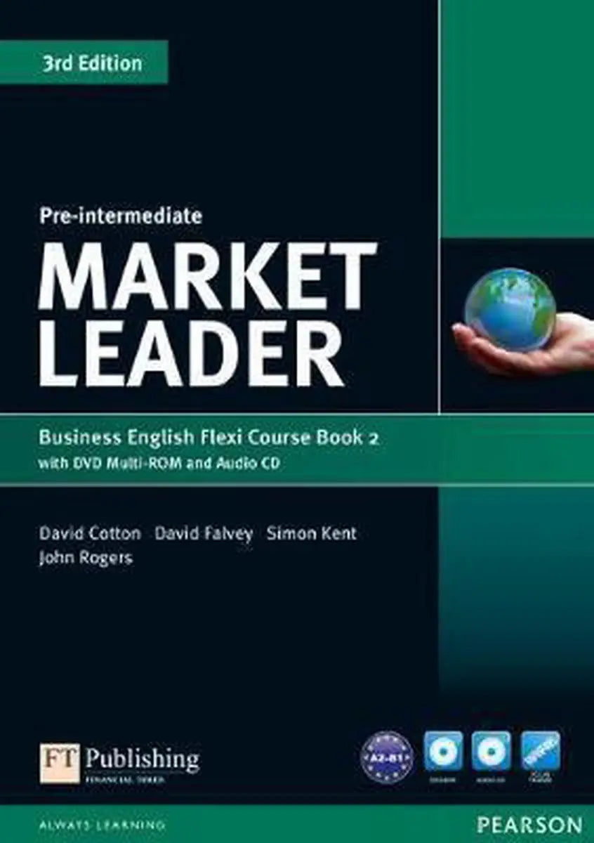 Market leader - pre-intermediate flexi course 2 book + dvd-rom + cd audio - market leader - pre-intermediate flexi
