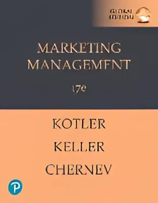 Boekomslag Marketing Management, globale editie 17e, Kotler, Keller, Chernev