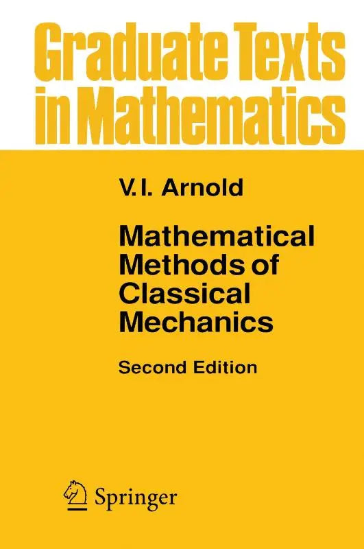 Gele hardcover boek mathematische methoden van klassieke mechanica v.i. voor de theorie van klassieke mechanica