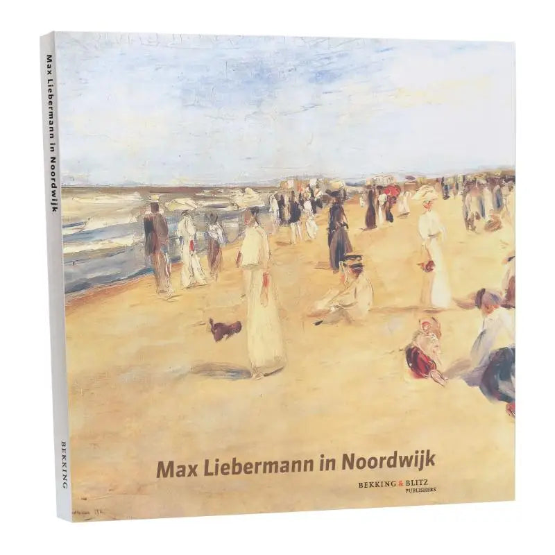 Hardcover art book max liebermann in noordwijk featuring max liebermann painting on cover with title and publisher