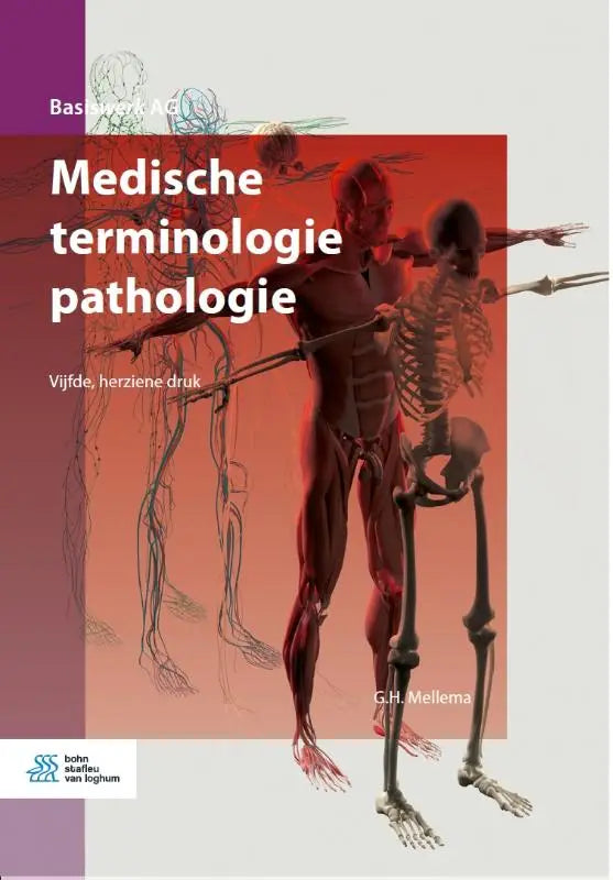 De kleurrijke omslag van het medische leerboek medische terminologie pathologie door g h uitgegeven door bsl media