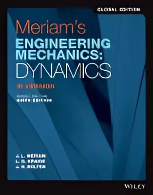 Blauwe Meriams Engineering Mechanics: Dynamics 9e editie hardcover