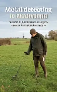 Metaaldetectie in de nederlandse bodem tijdens een zoektocht op het platteland met moderne technieken