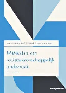 Boek methoden van rechtswetenschappelijk onderzoek met blauw wit gestreept geometrisch patroon door marnix snel koninklijke boom uitgevers