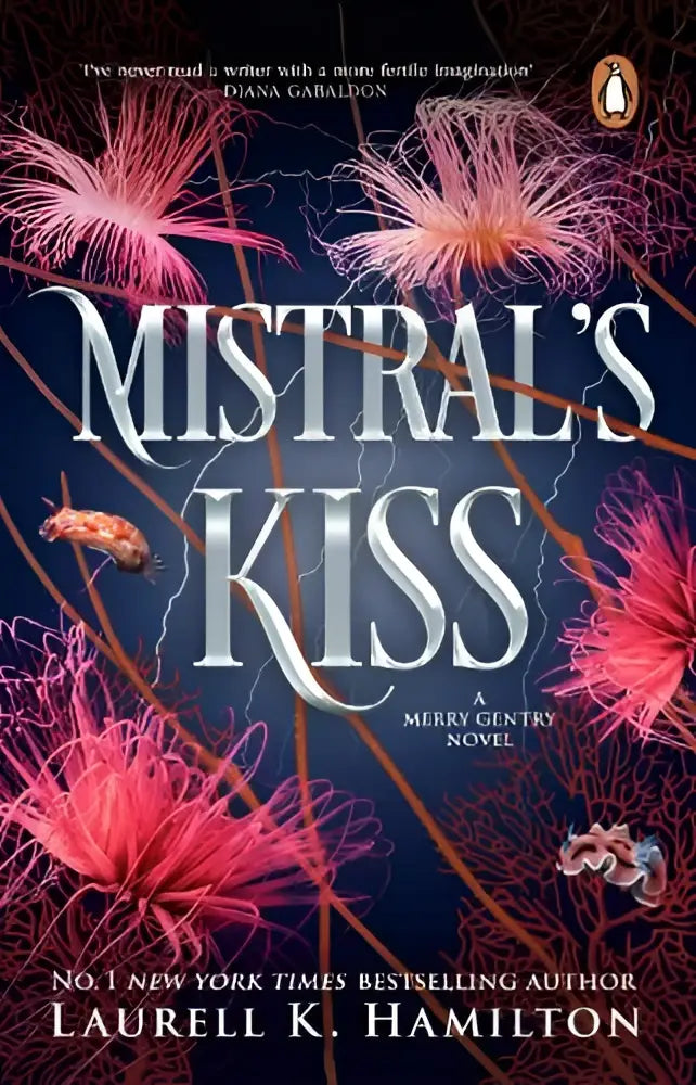 De boekomslag van mistral’s kiss urban fantasy door laurell k, uitgegeven door transworld publishers ltd