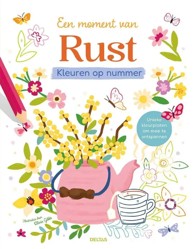 Een moment van Rust - Unieke kleurplaten om mee te ontspannen