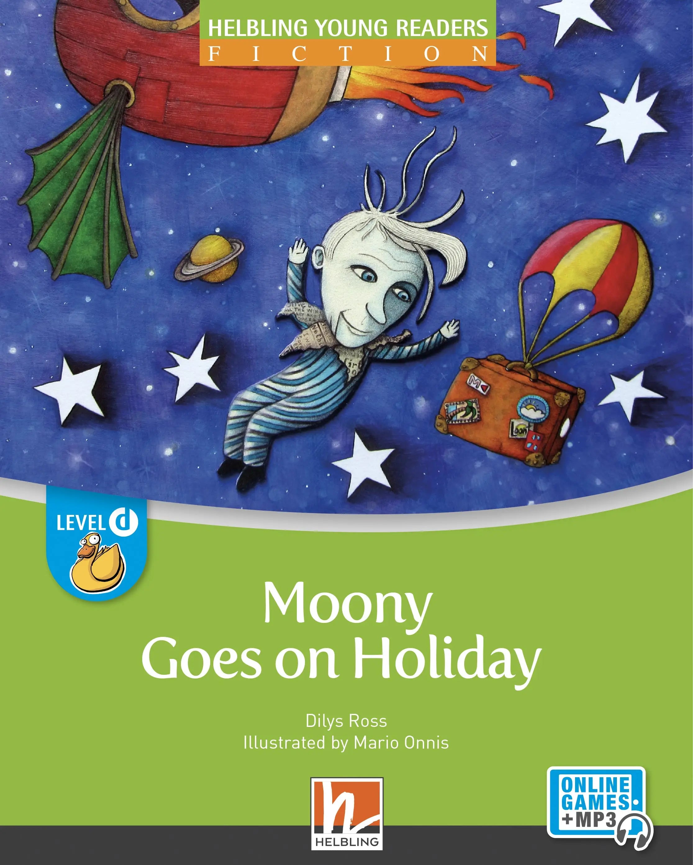 Moony goes on holiday - moony goes on holiday - engelstalig leermiddel