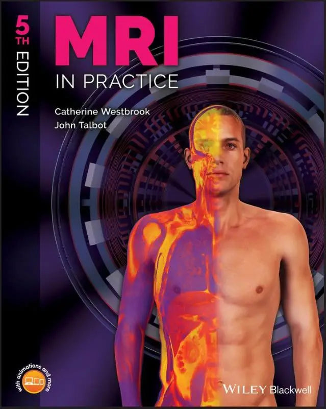 De cover van het 5e editie studieboek mri in practice van catherine westbrook en john talbot, een referentieboek en studiegids