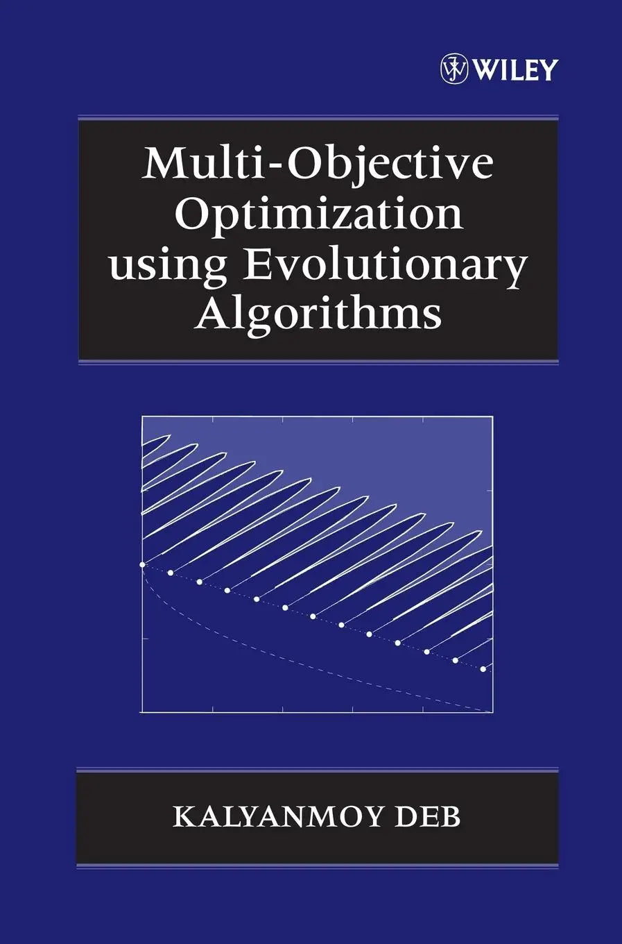 Blauw hardcover boek multi-objective optimization using evolutionary algorithms door kalyanmoy deb over optimalisatie met evolutionary algorithms