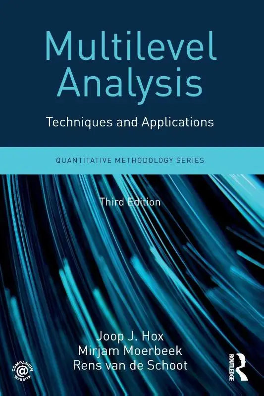 Blauw hardcoverboek multilevel analysis third edition door joop j, applauded for its clarity in techniques and applications
